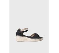 Espadrille lacée à talon compensé | BILMA-L 44