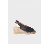 Espadrille peep toe à talon compensé | LAILA-P 36