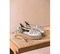 Espadrille plate pour femme avec brides - LIONETTE | LIONETTE 40