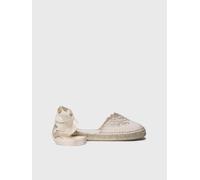 Espadrille plate pour femme avec rubans | NIDIA 35