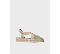 Espadrille plate vegan pour femme en coton | VERDI-V 45