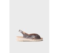 Espadrille pour femme et cuir | ENOLA-P 40