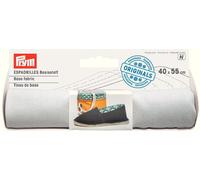 Espadrille Tissu De Base 40x55cm Blanc