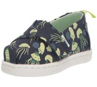 Espadrille - TOMS - Alpargata Classique - Semelle en Caoutchouc - Couleur Meduse Marine Glow - Garçon 21