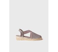 Espadrille vegan plate pour femme avec élastiques | VERONA 44