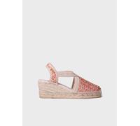Espadrille vegan pour femme en raphia multicolore - TERRA-CS | TERRA-CS 41
