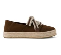 Espadrilles à lacets femme Toms Carolina Marron 41