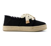Espadrilles à lacets femme Toms Carolina Noir 39