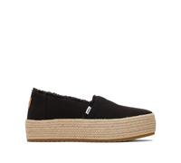 Espadrilles Ã plateforme femme Toms Heavy Crmrjn Noir 41
