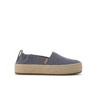 TOMS Valencia Plate-Forme, Niagara Mist Chambray Dot, 29.5 EU