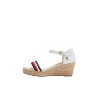 Espadrilles a talon compense Tommy Hilfiger Ref 59674 Ecru 40