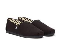 Espadrilles Alpargata en toile de coton TOMS pour hommes - Noir - Taille EU 40.5