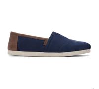 Espadrilles avec détails en cuir Toms Alpargata