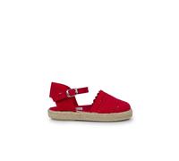 Espadrilles brodées à boucle rouge 18