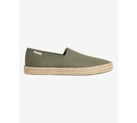 Calvin Klein Espadrilles Ess CV HM0HM02076 pour Homme, Vert (Vert Lichen Profond), Pointure 42