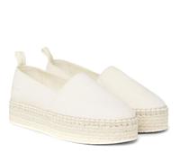 Espadrilles - Calvin Klein Jeans - YW0YW01378 0F9 - Femme - Beige - Coton 60%, Coton 40% 40