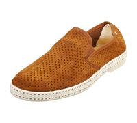Espadrilles Classiques Rivieras pour Hommes - Cuir Marron - 43 EU