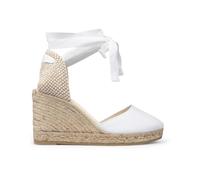 Espadrilles - Colin Wedge Espadrille - Femme - Chaussures - Blanc - Taille: 38 EU