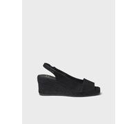 Toni Pons Fiore Esparto Wedge Sandals Noir EU 38 Femme