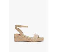 Espadrilles Compensées Hilfiger Monotype Tommy Hilfiger Espad Mid Wedge/Horseradish - 40