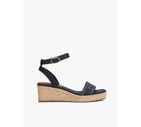 Espadrilles Compensées Hilfiger Monotype Tommy Hilfiger Espad Mid Wedge/Space Blue - 38
