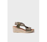 Toni Pons Tina Esparto Wedge Sandals Vert EU 39 Femme