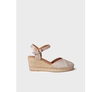 Espadrilles compensées pour femme et cuir | BIANCA-AS 35