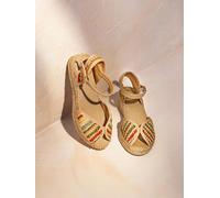 Espadrilles compensées pour femme et raphia | BELLA-MA 39