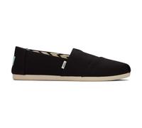 Espadrilles cotton recyclé femme Toms Alpargata Noir 35,5