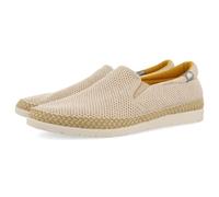 ESPADRILLES DE COULEUR BEIGE EN MAILLE AVEC COTON RECYCLÉ POUR HOMME YACOLT