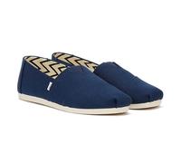 Toms Shoes Mocassin Alpargata plat en coton recyclé Homme bleu marine 42.5 EU