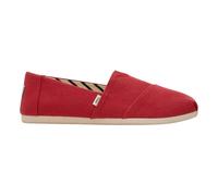 Espadrilles en coton recy emme Toms Alpargata Rouge 35,5