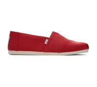 Espadrilles en coton recyclé Toms Alpargata - rouge 43 1/2
