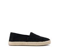 Toms Shoes Espadrilles en crochet femme Flo Alrope Noir 38,5