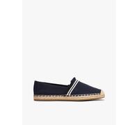 Espadrilles En Toile À Frange Fringe Canvas Closed Espadrille/Space Blue - 37