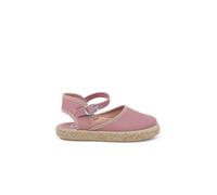 Pisamonas Espadrilles Enfant avec Fermeture À Boucle Taille 34 Couleur Rose Pâle