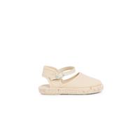 Espadrilles Enfant Avec Fermeture À Boucle Sable 22