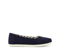 TOMS Ballerines Alpargata décontractées pour femme - Doré, bleu marine, 9