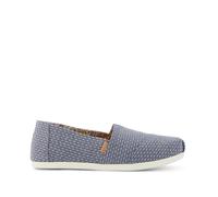 Toms Femme Alpargata Classic Semelle de Mocassin, Niagara Mist Chambray Dot, 36.5 EU