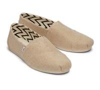 TOMS Alpargata Heritage Canvas Semelle de Mocassin Femme, Natural Undyed, 38.5 EU