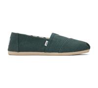 TOMS Chaussure Alpargata Heritage Canvas semelle de mocassin Femme Vert Bonsaï Taille 35,5