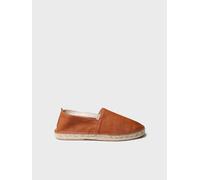 Espadrilles fermées pour homme et cuir avec semelle en jute | MINO 43