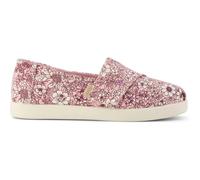 TOMS Espadrille Classique Alpargata pour Fille - Quartz Rose - Motif Floral - Pointure 47