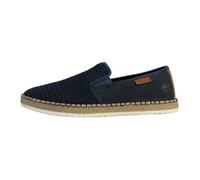 Espadrilles homme marine unies en toile et à semelle à corde 45