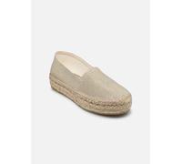 Espadrilles La maison de l'espadrille ESPADRILLE PLATEAU pour Femme 41 Or et bronze