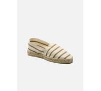 Espadrilles La maison de l'espadrille Sabline Rayure F pour Femme 42 Beige