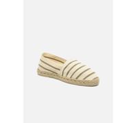 Espadrilles La maison de l'espadrille Sabline Rayure F pour Femme 42 Beige
