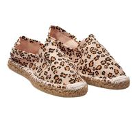 Espadrilles lÃ©opard WDK Partner Marron 40