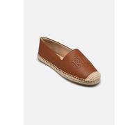 Espadrilles Lauren Ralph Lauren Cameryn Lg 2-Espadrilles-Flat pour Femme 38 1/2 Marron