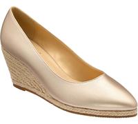 Espadrilles Lotus Wedge Or ue38